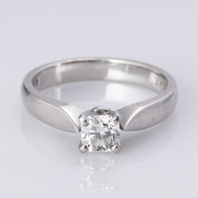 Platinum Diamond Ring | 0.45 ct | SZ 5 |
