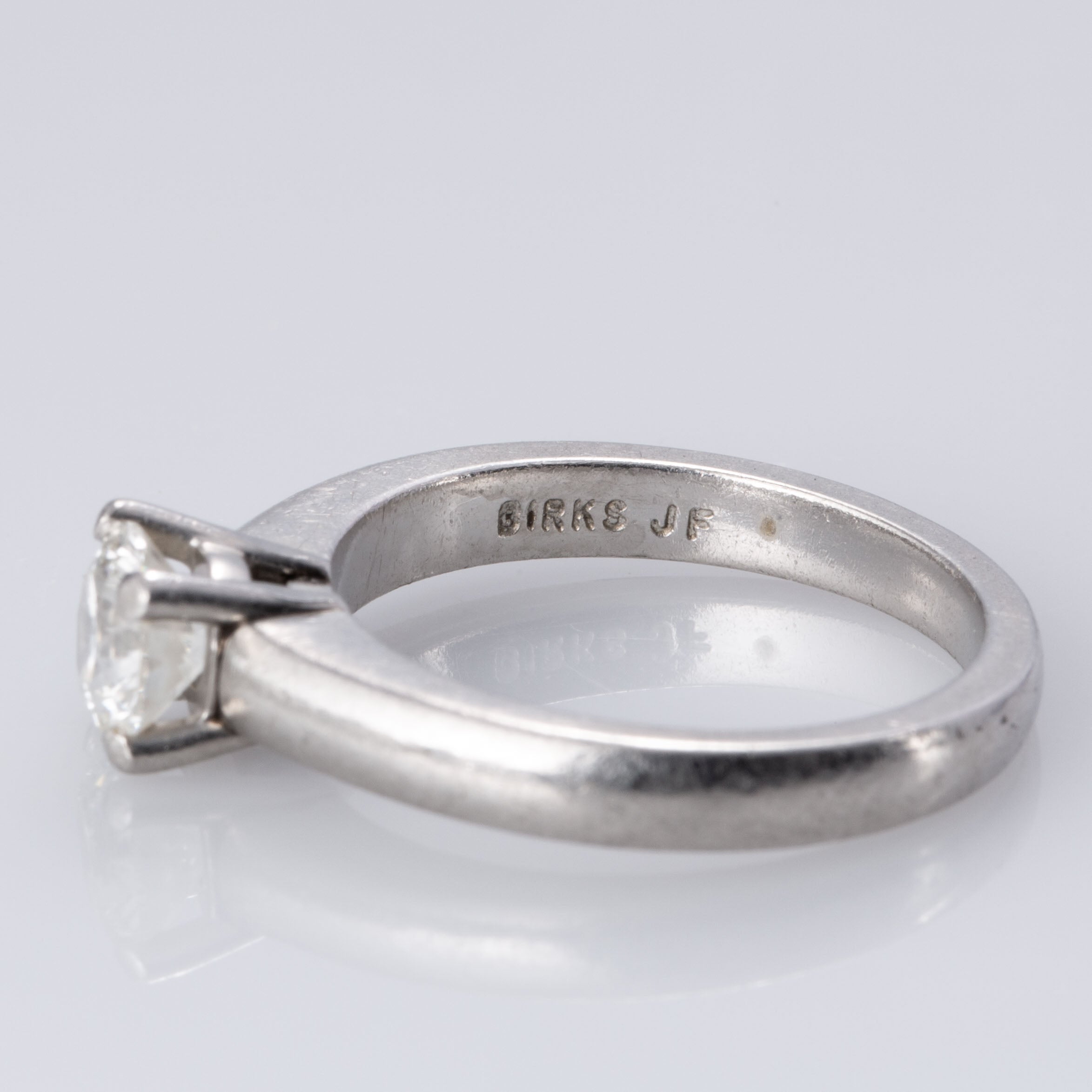 Platinum Diamond Ring | 0.67 ct | SZ 5.5 |