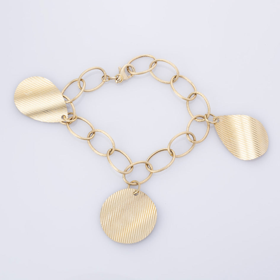 14k Yellow Gold Bracelet  | 8" |