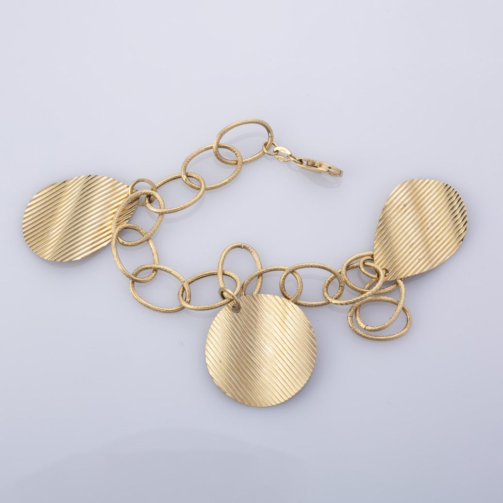 14k Yellow Gold Bracelet  | 8" |