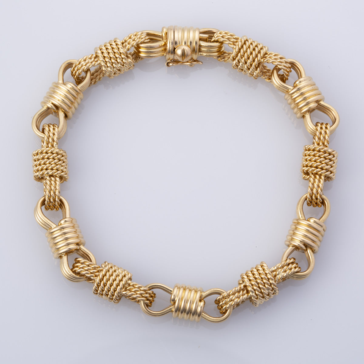 18k Yellow Gold Bracelet  | 8" |