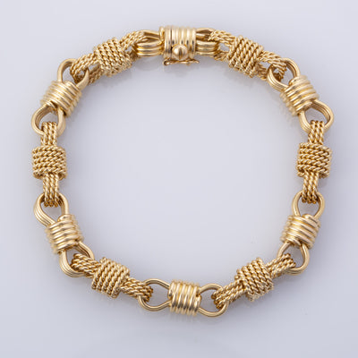 18k Yellow Gold Bracelet  | 8