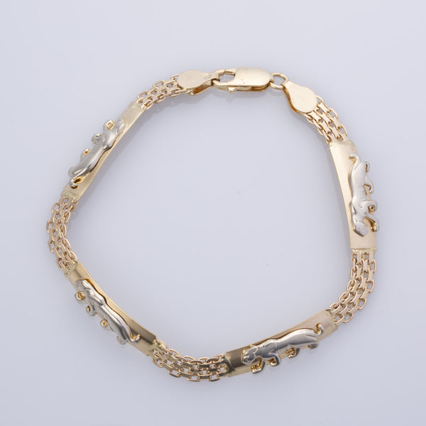 14k Yellow Gold Bracelet  | 8