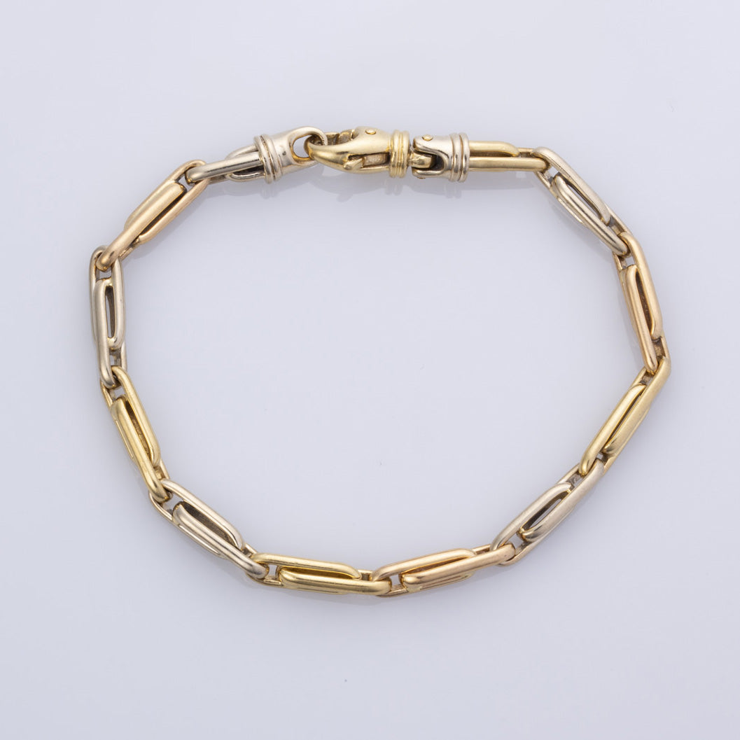 18k Yellow Gold Bracelet  | 8" |