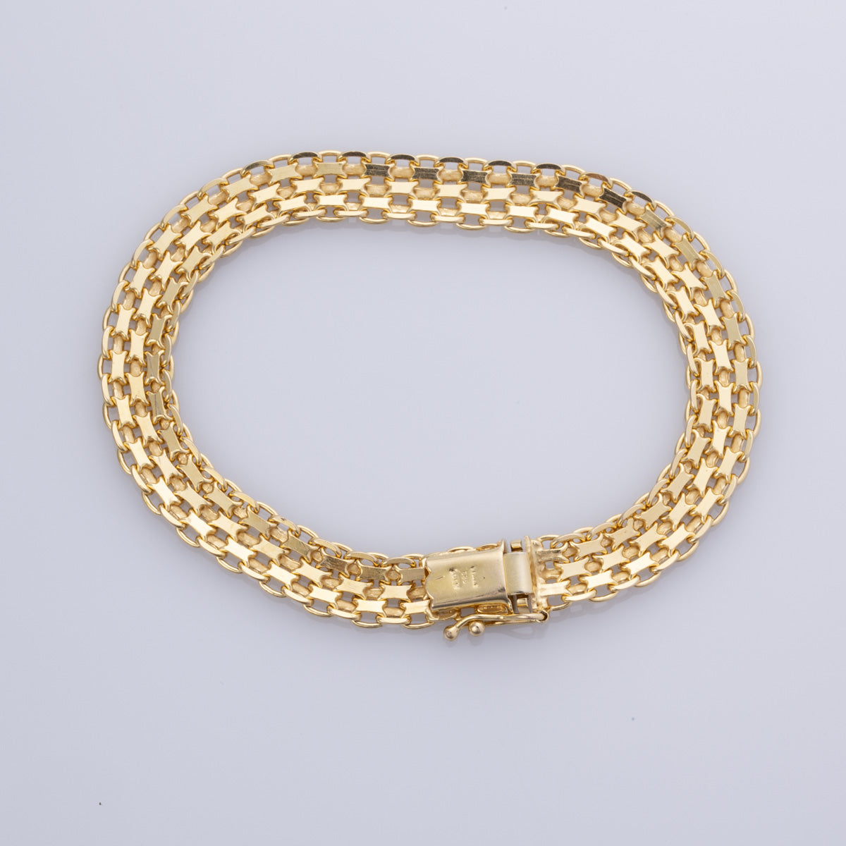 14k Yellow Gold Bracelet  | 7" |