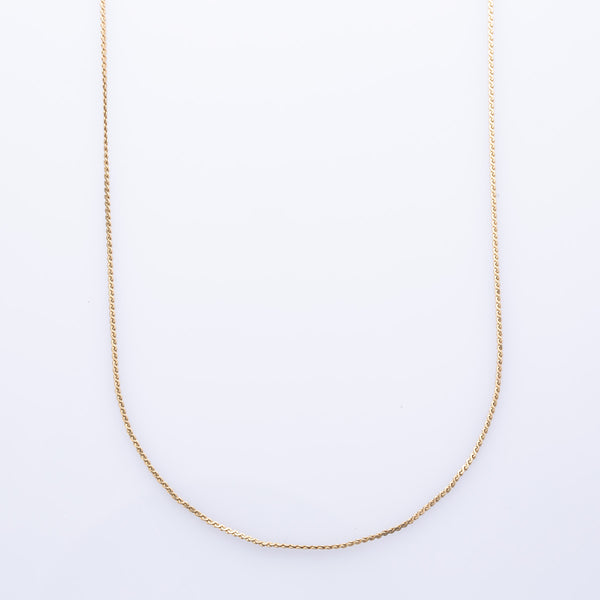 14k Yellow Gold S-Link Chain | 16