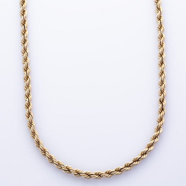 10k Yellow Gold Rope Chain | 15