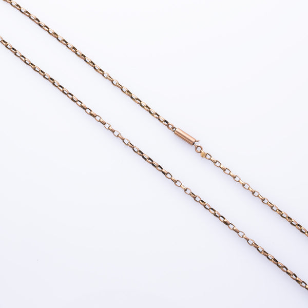 9k Yellow Gold Rolo Chain | 20