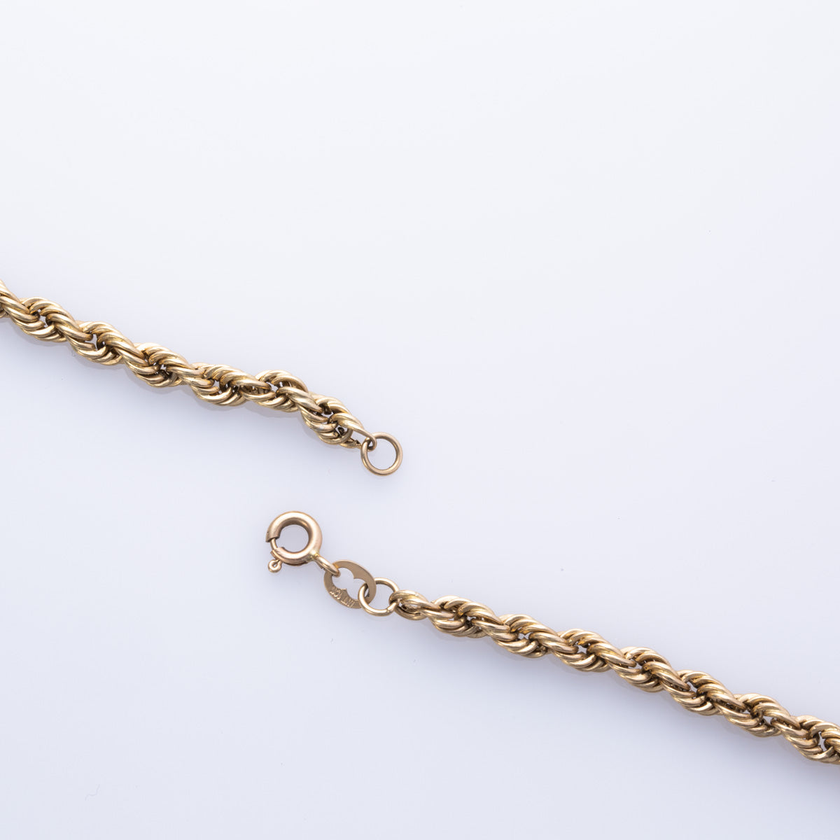 10k Yellow Gold Rope Chain | 17" |