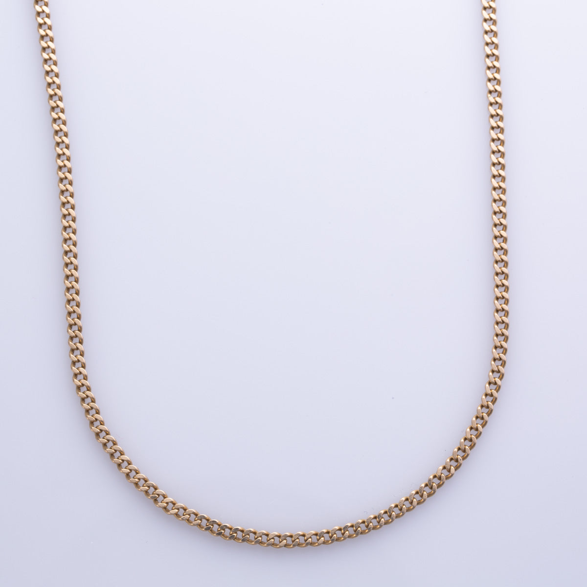 10k Yellow Gold Curb Chain | 22" |