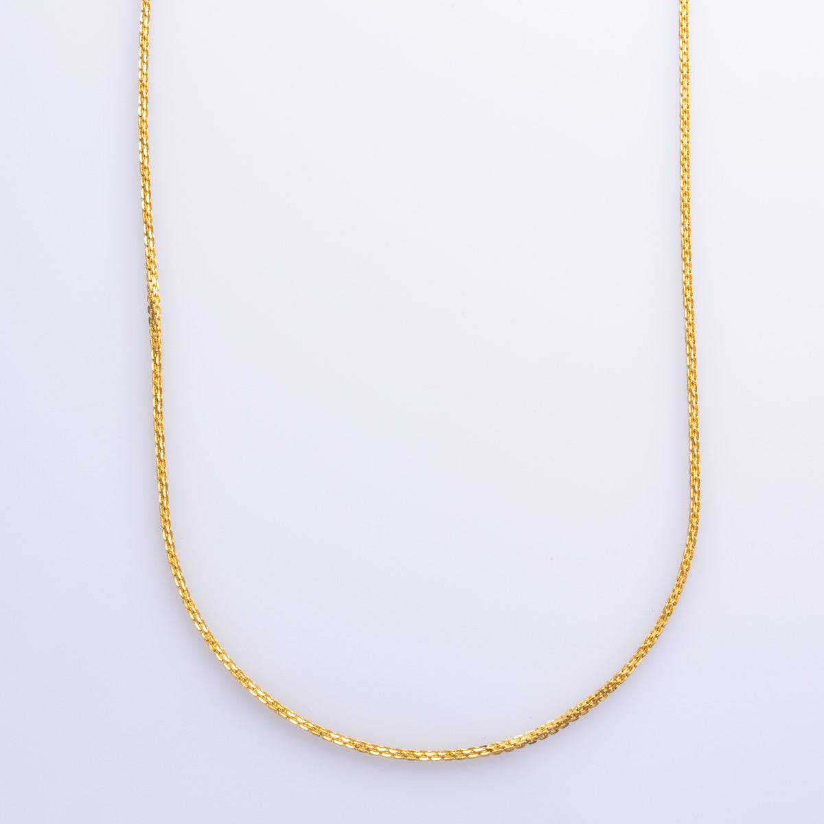 Chaîne Bismark en or jaune 22 carats | 16" | 