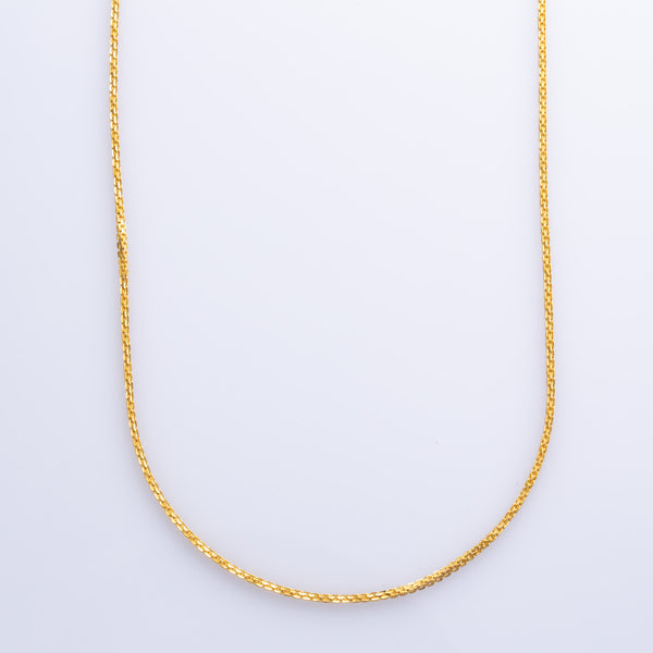 22k Yellow Gold Bismark Chain | 16