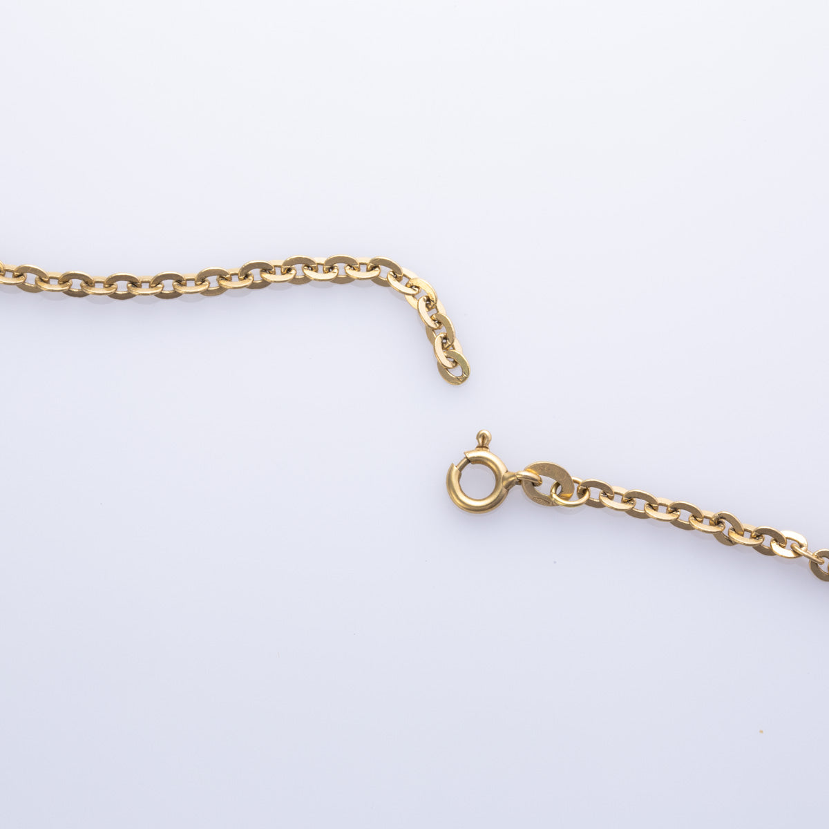 Italian 18k Yellow Gold Cable Chain | 24" |