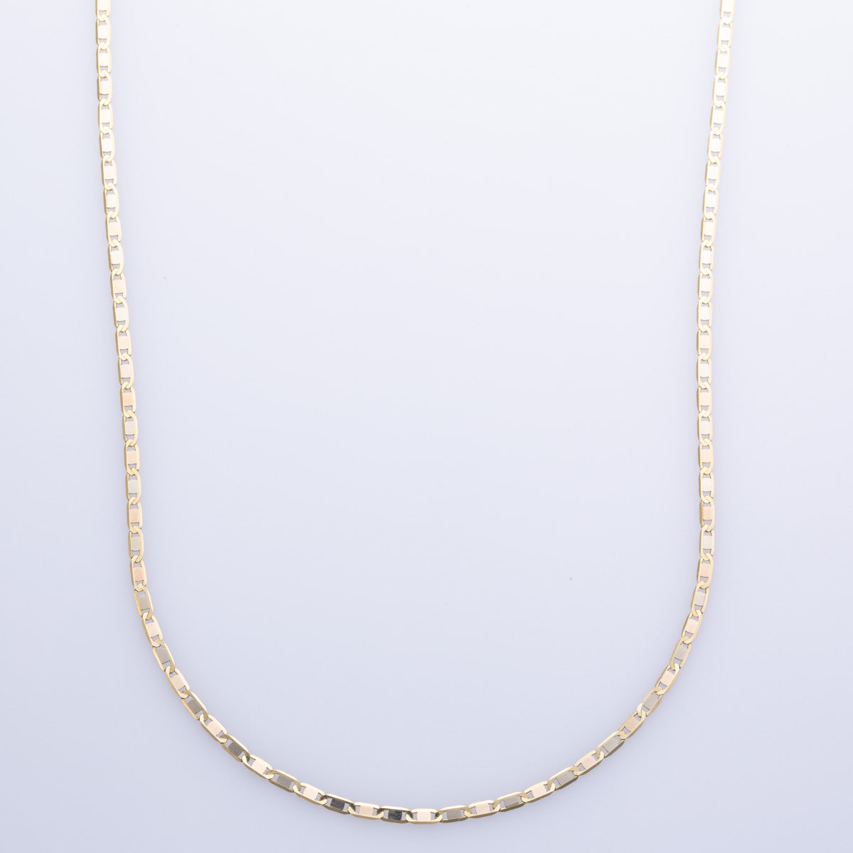 18k Yellow Gold Anchor Chain | 20