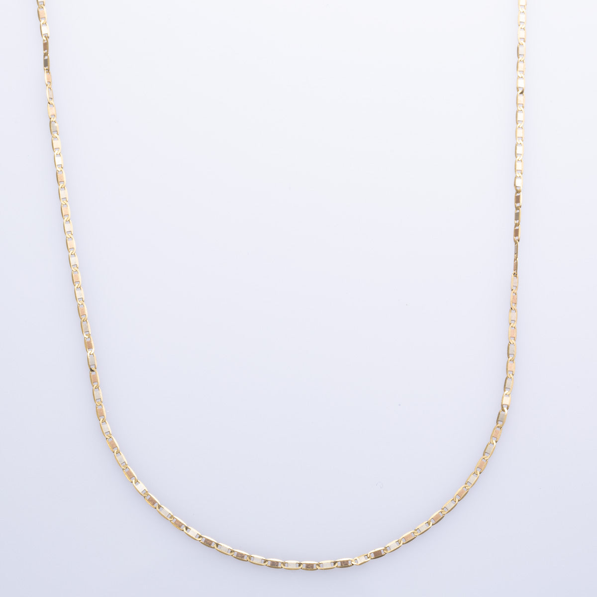 18k Yellow Gold Anchor Chain | 17