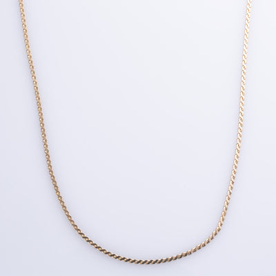 10k Yellow Gold Serpentine Chain | 19