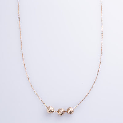 18k Rose Gold Necklace | 16