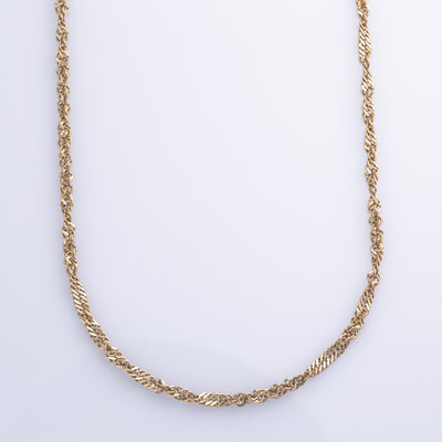 10k Yellow Gold Cuban Chain | 18