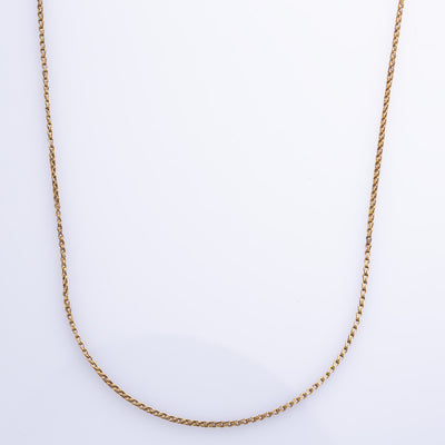 18k Yellow Gold Chain | 24