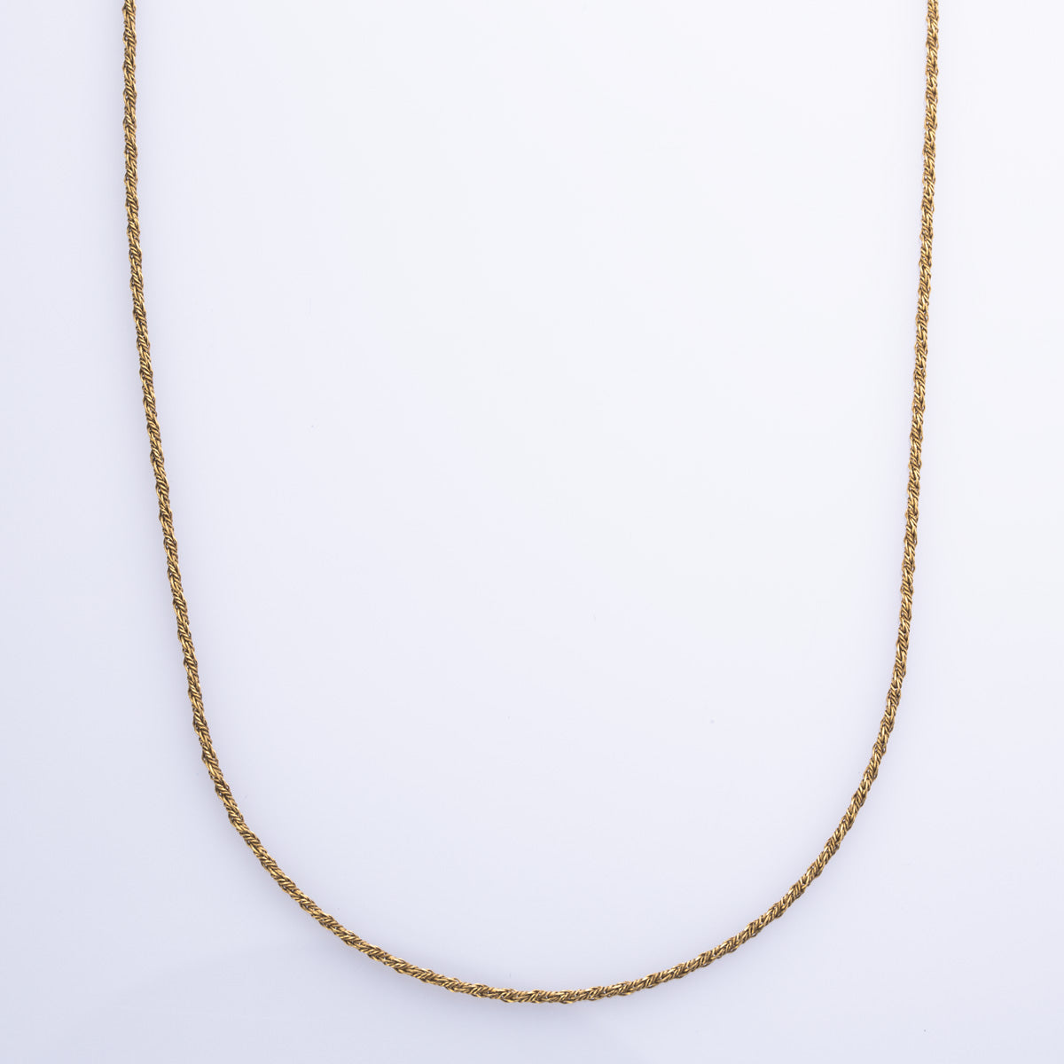 18k Yellow Gold Rope Chain | 24" |