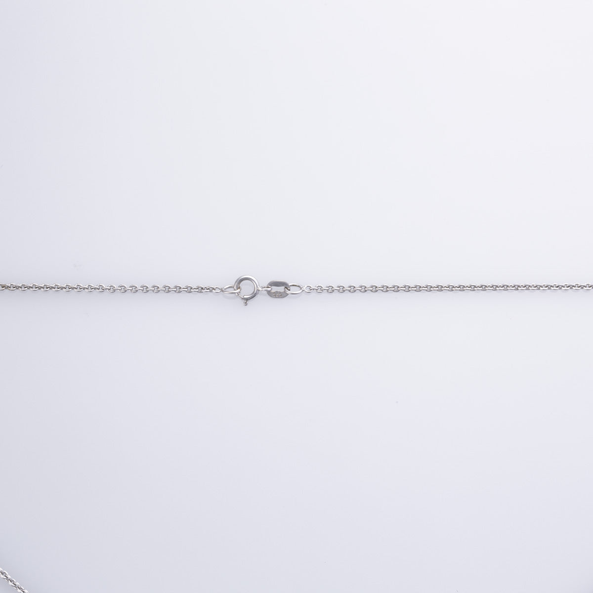 14k White Gold Rolo Chain | 18