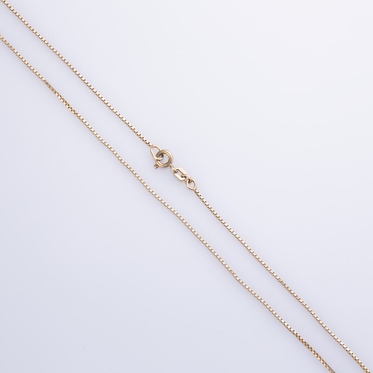 10k Yellow Gold Box Chain | 18" |