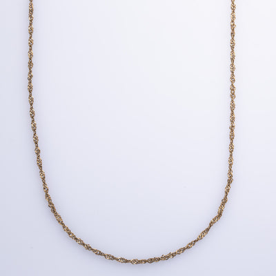 10k Yellow Gold Singapore Chain | 18