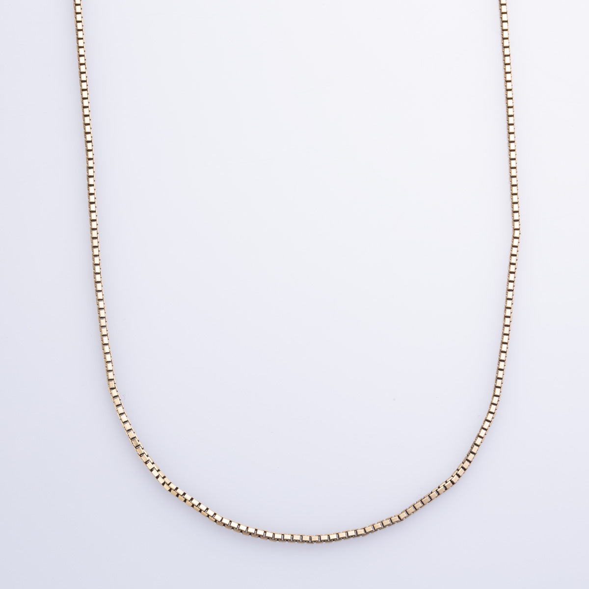 10k Yellow Gold Box Chain | 16