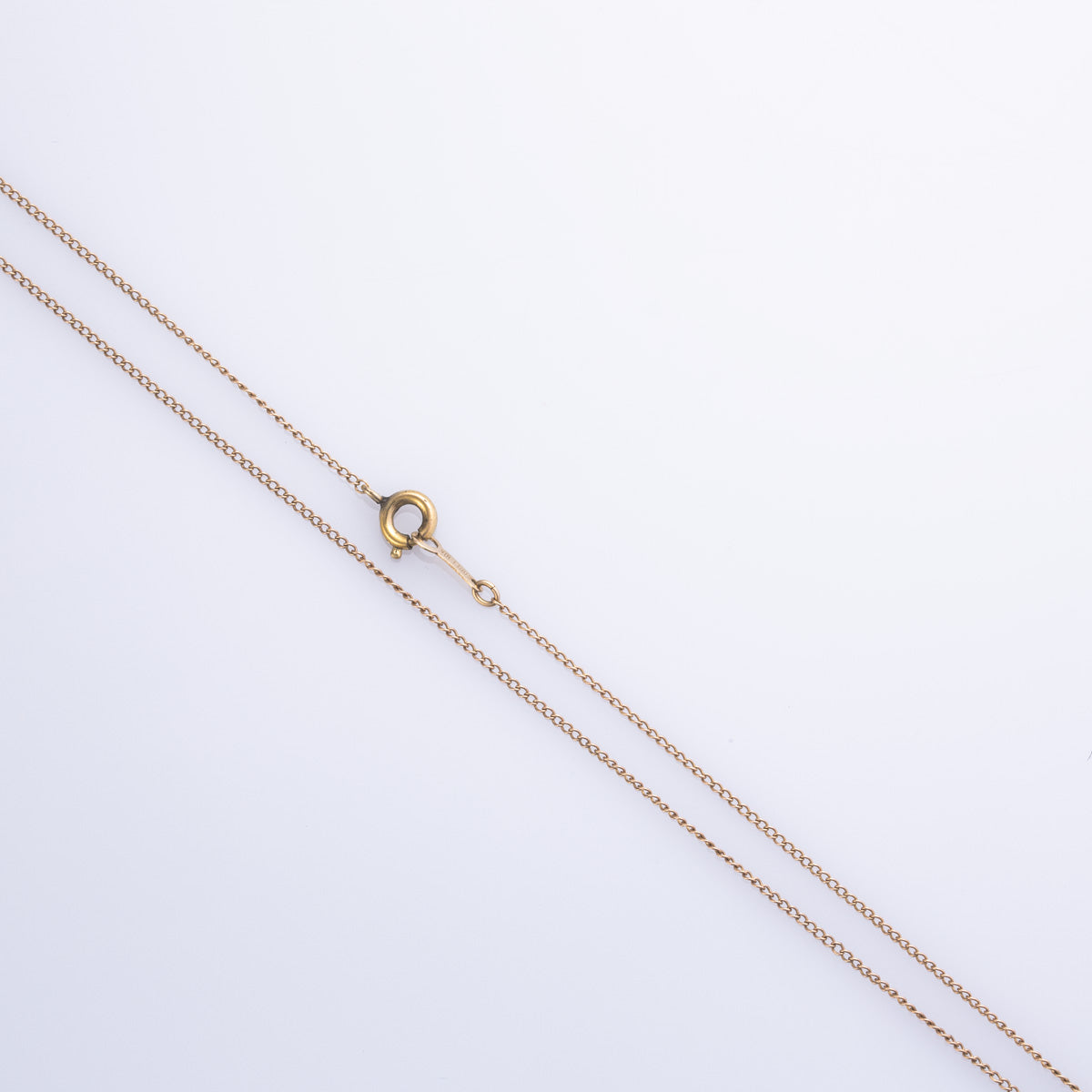 10k Yellow Gold Curb Chain | 17