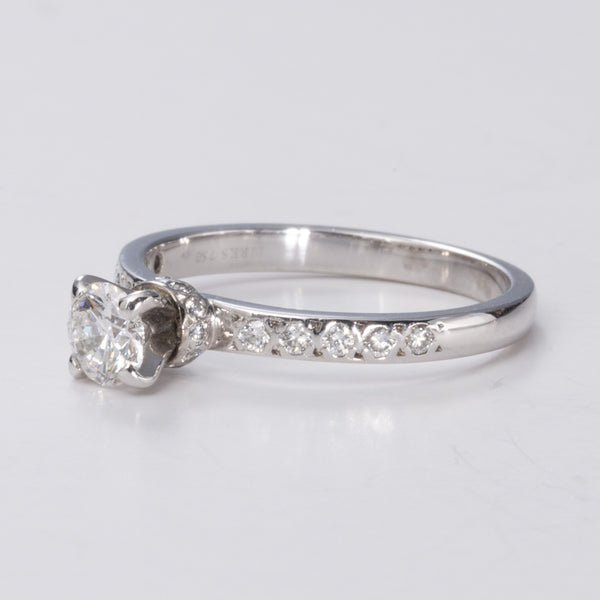 18k Accented Diamond Ring| 0.75ctw | Sz 6.5
