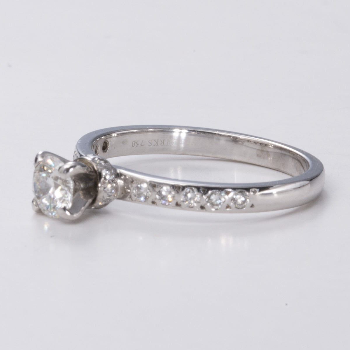 18k Accented Diamond Ring| 0.75ctw | Sz 6.5