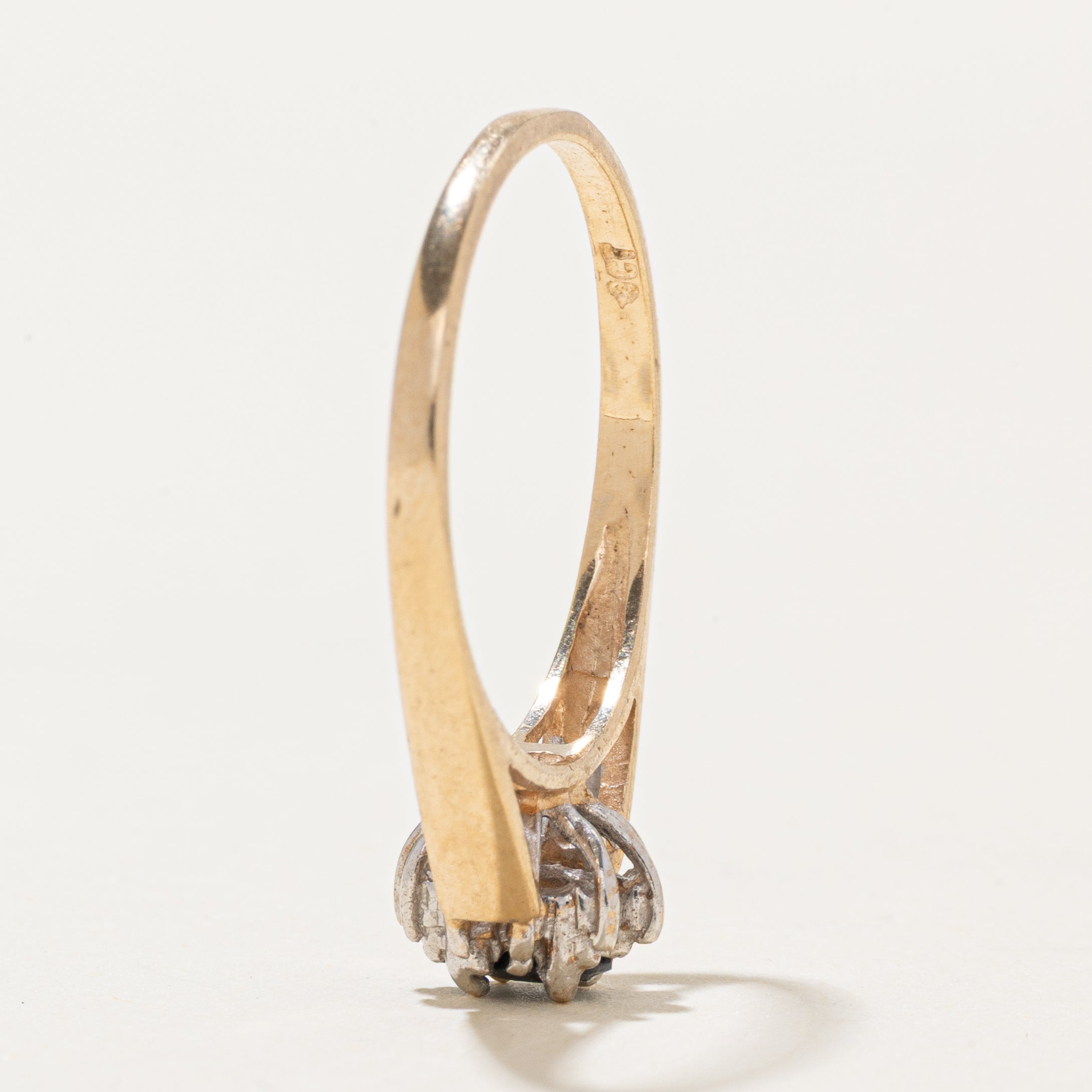 Sapphire Petal Ring | SZ 6.75