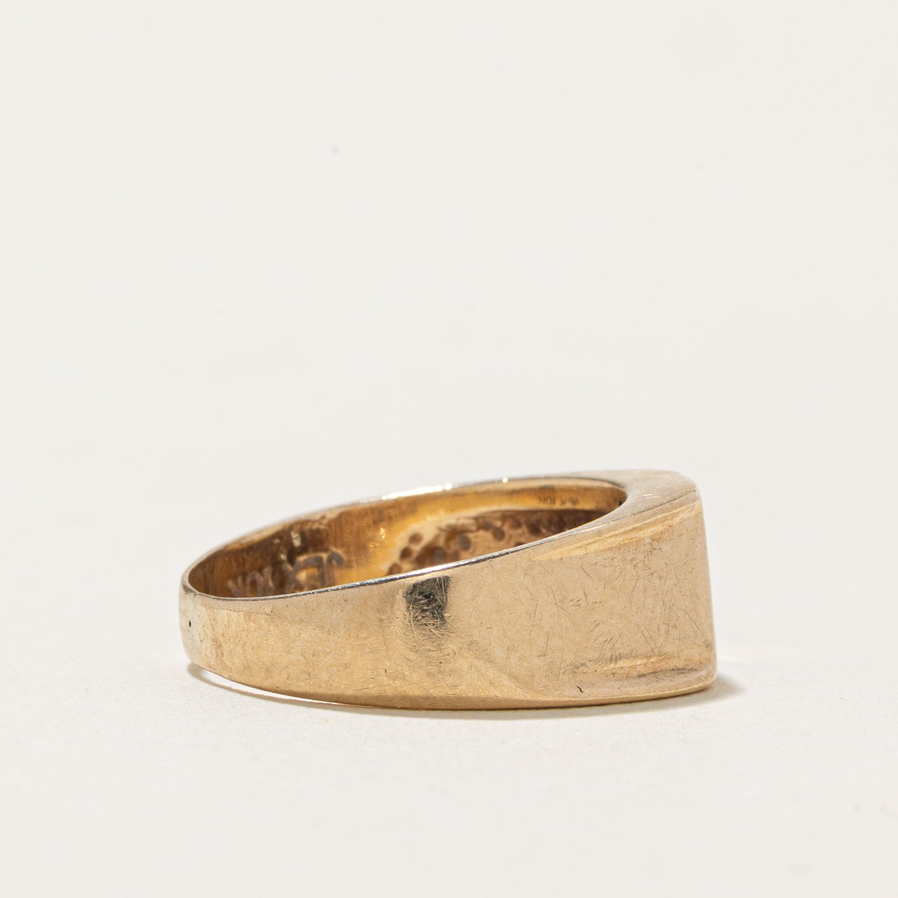 Diamond 'A' Initial Band | SZ 2.25