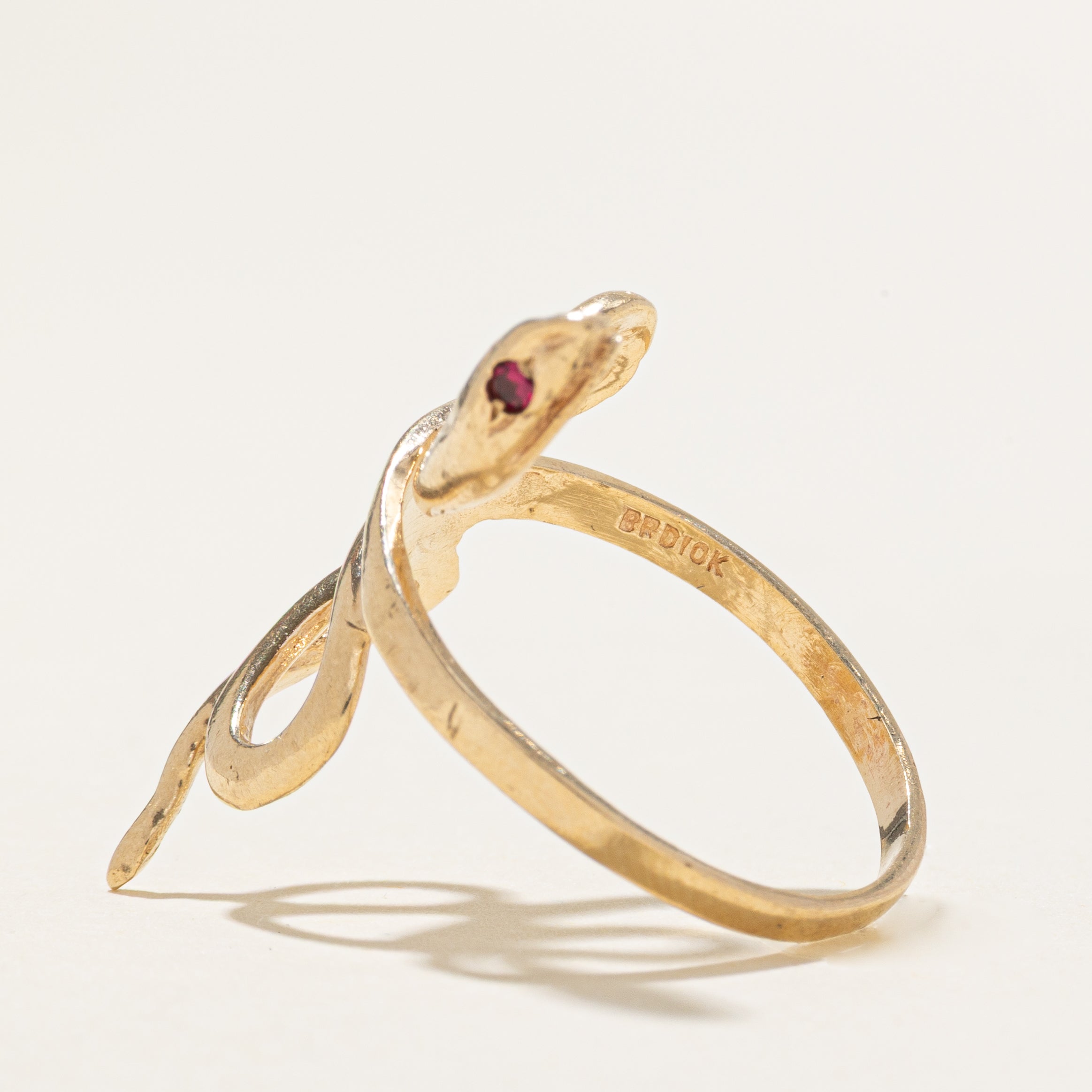 Ruby Snake Ring | SZ 8.25