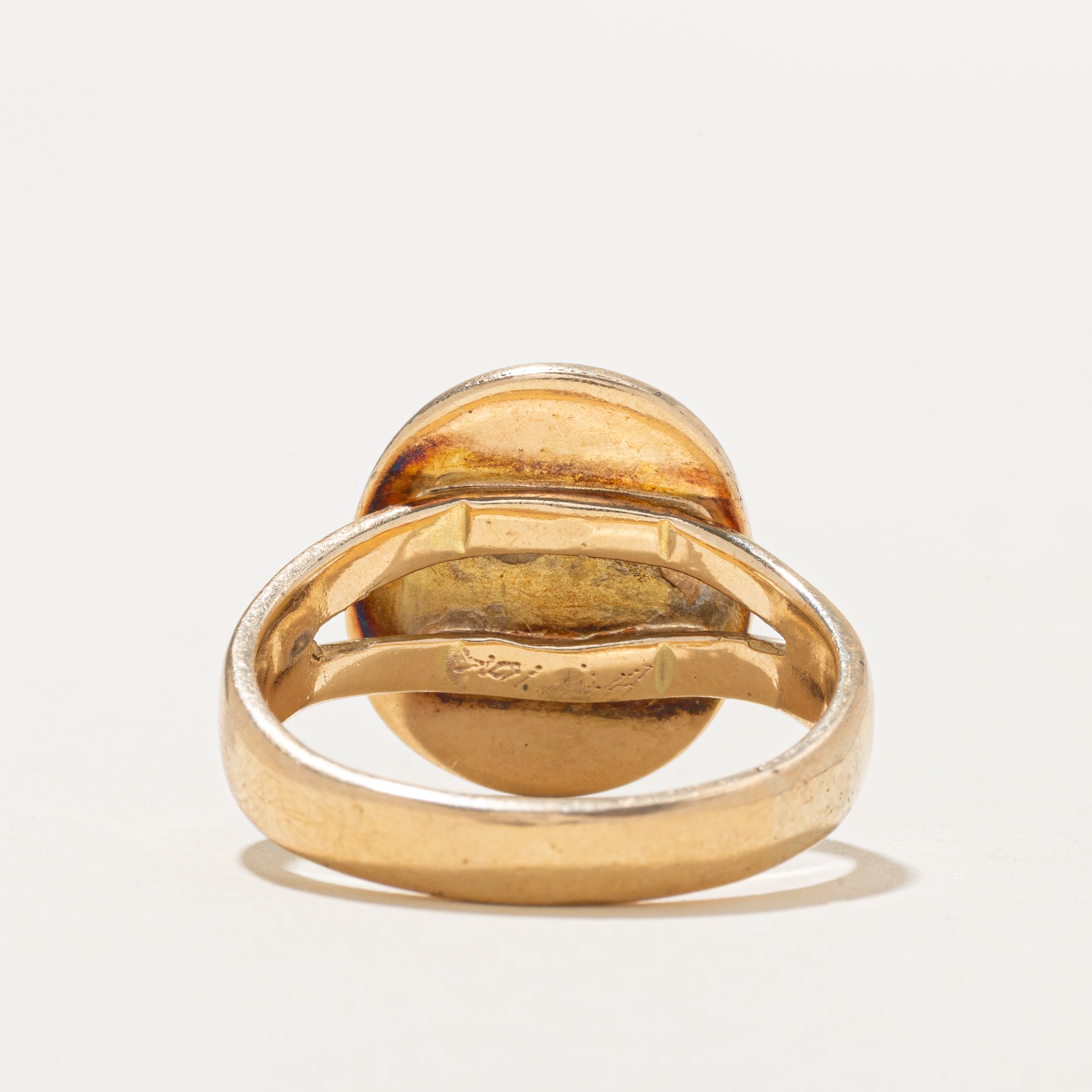 Ruby Goat Head Ring | SZ 9.75