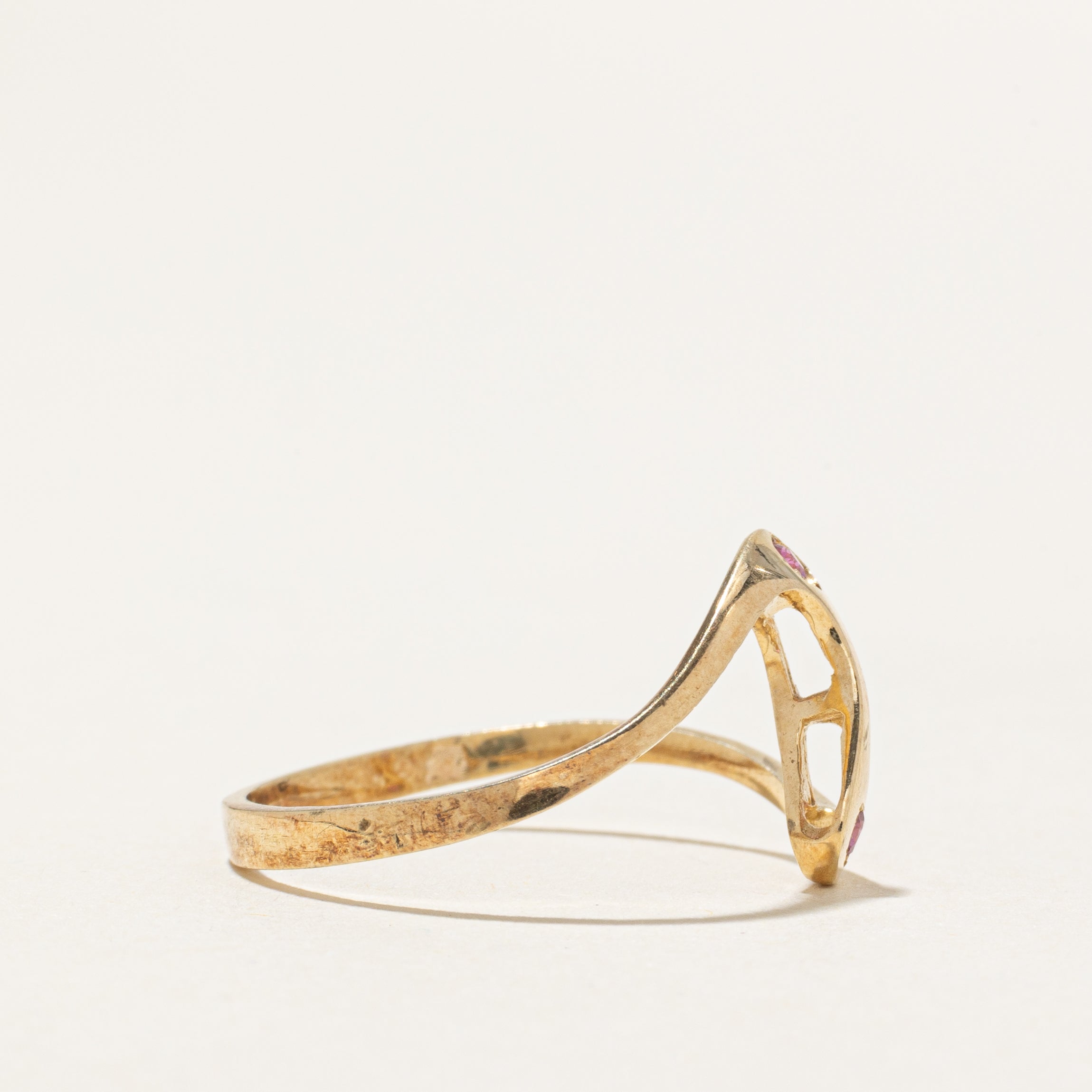 Ruby Abstract Ring | SZ 7.75