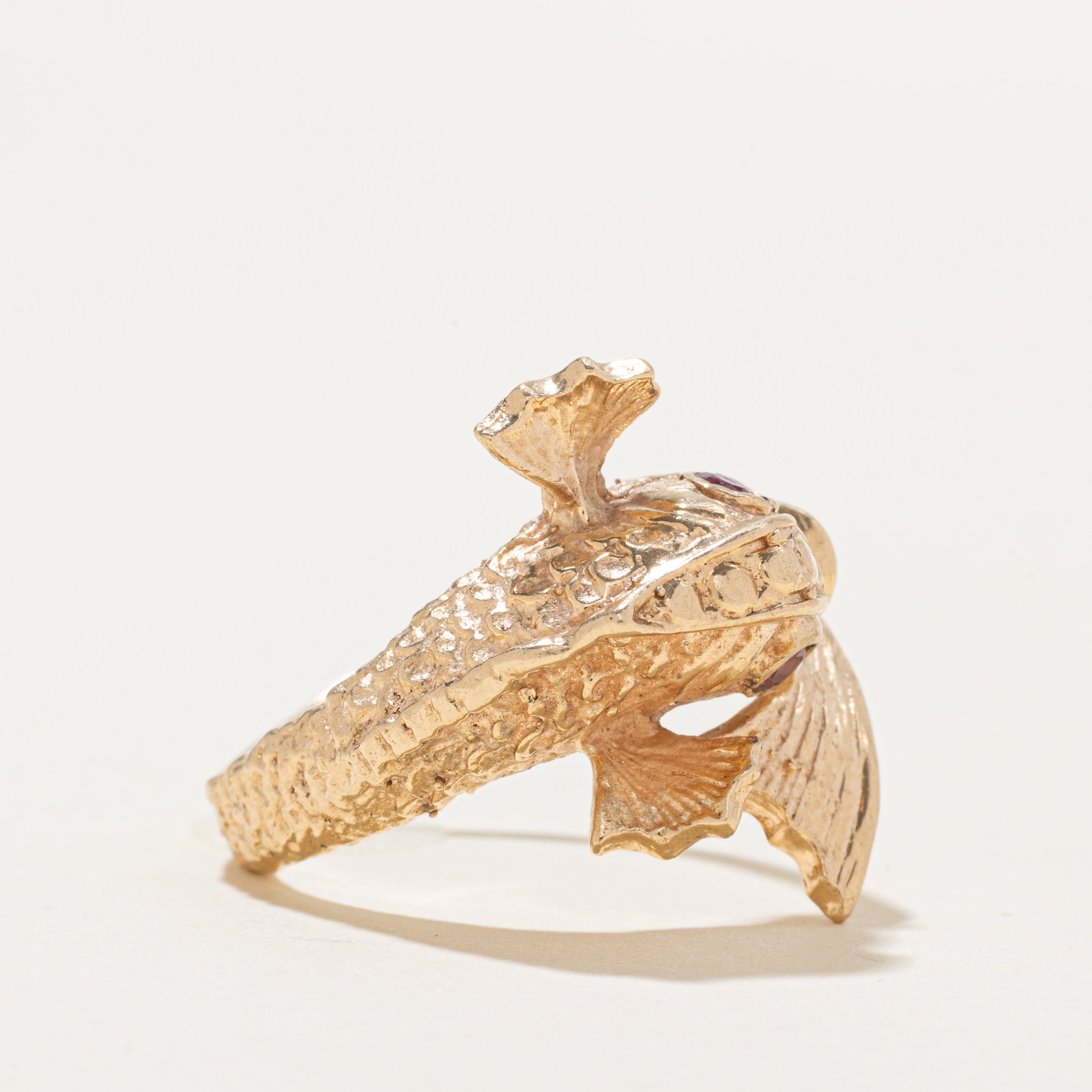 Ruby Fish Bypass Ring | SZ 9