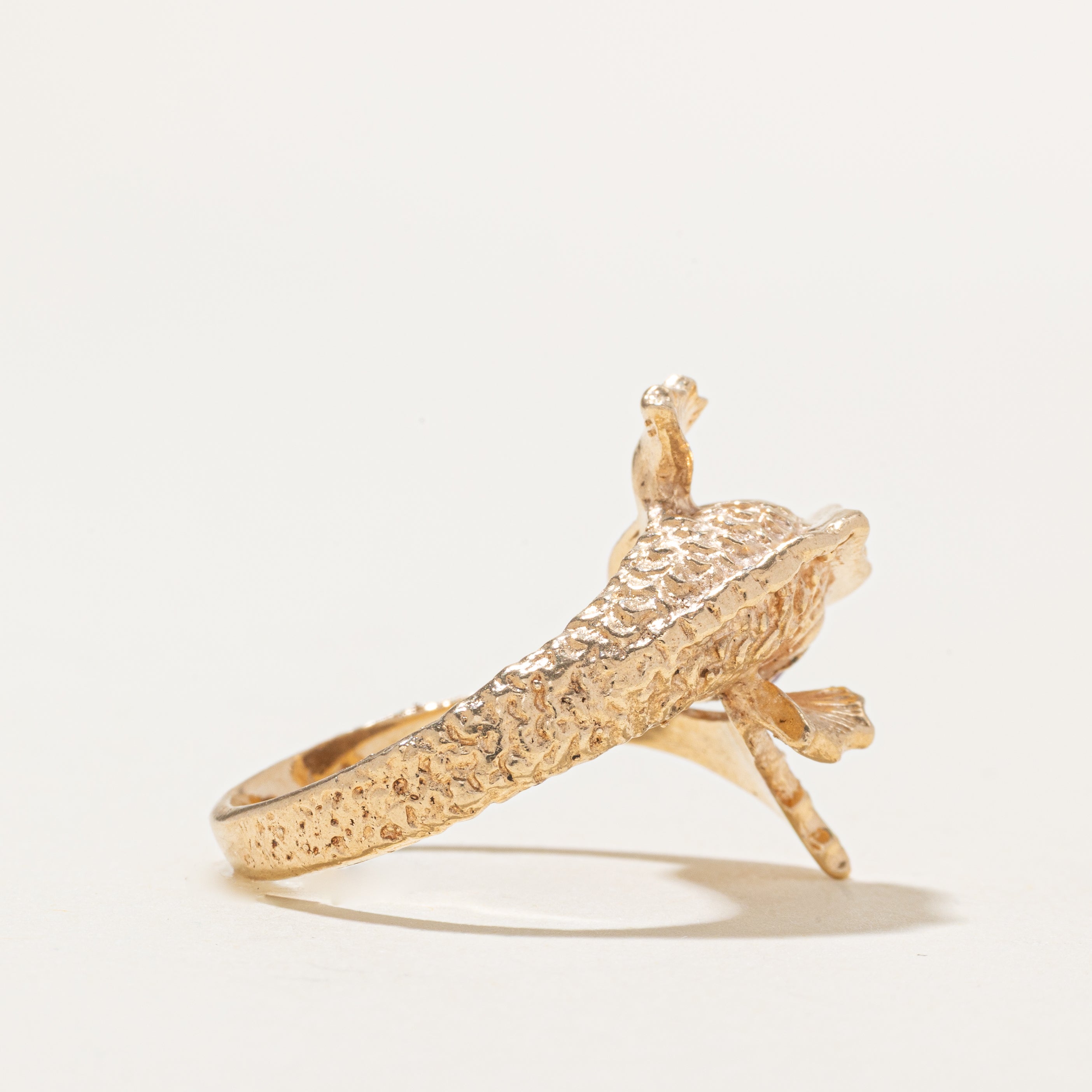 Ruby Fish Bypass Ring | SZ 9