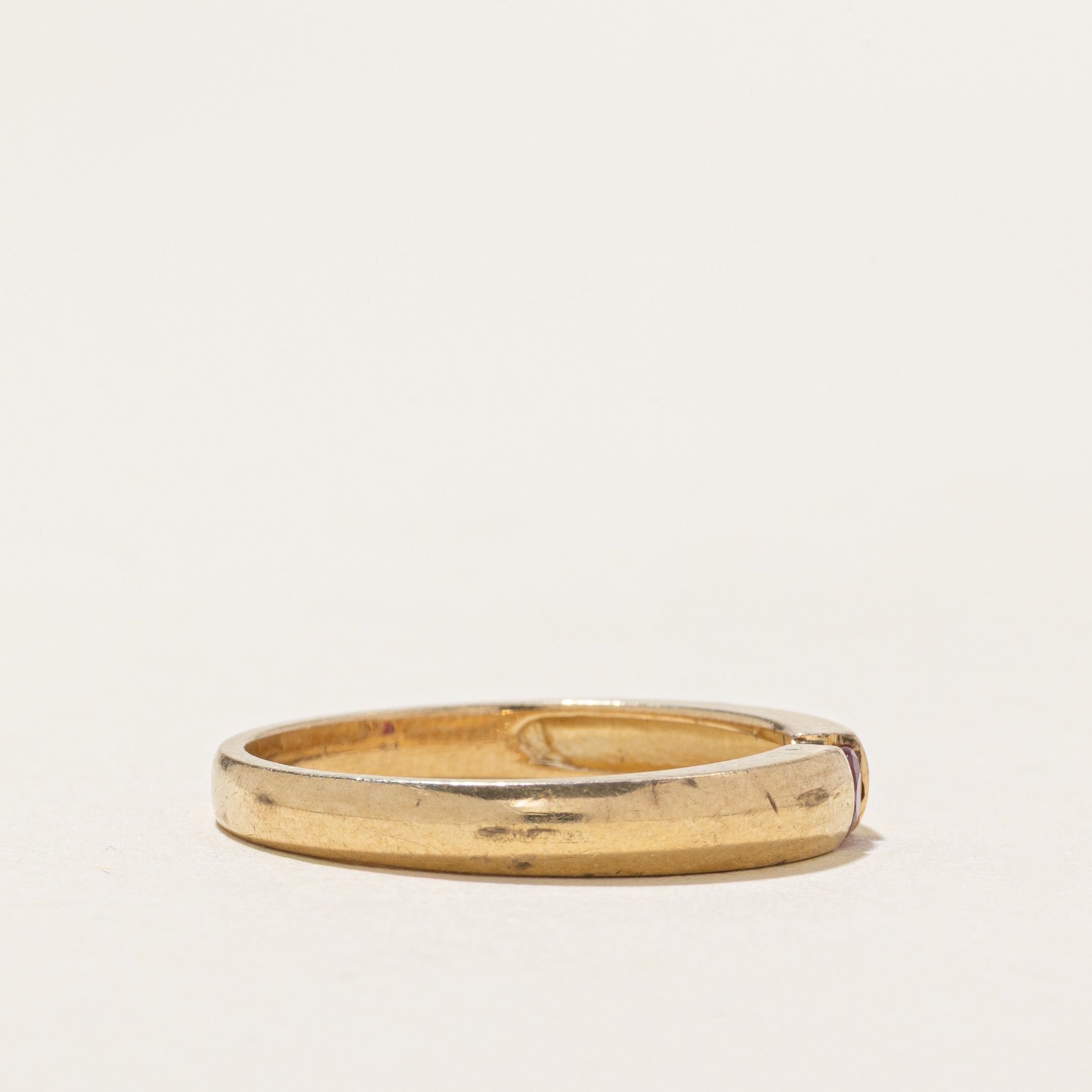 Bracelet rubis à tension | Taille 7