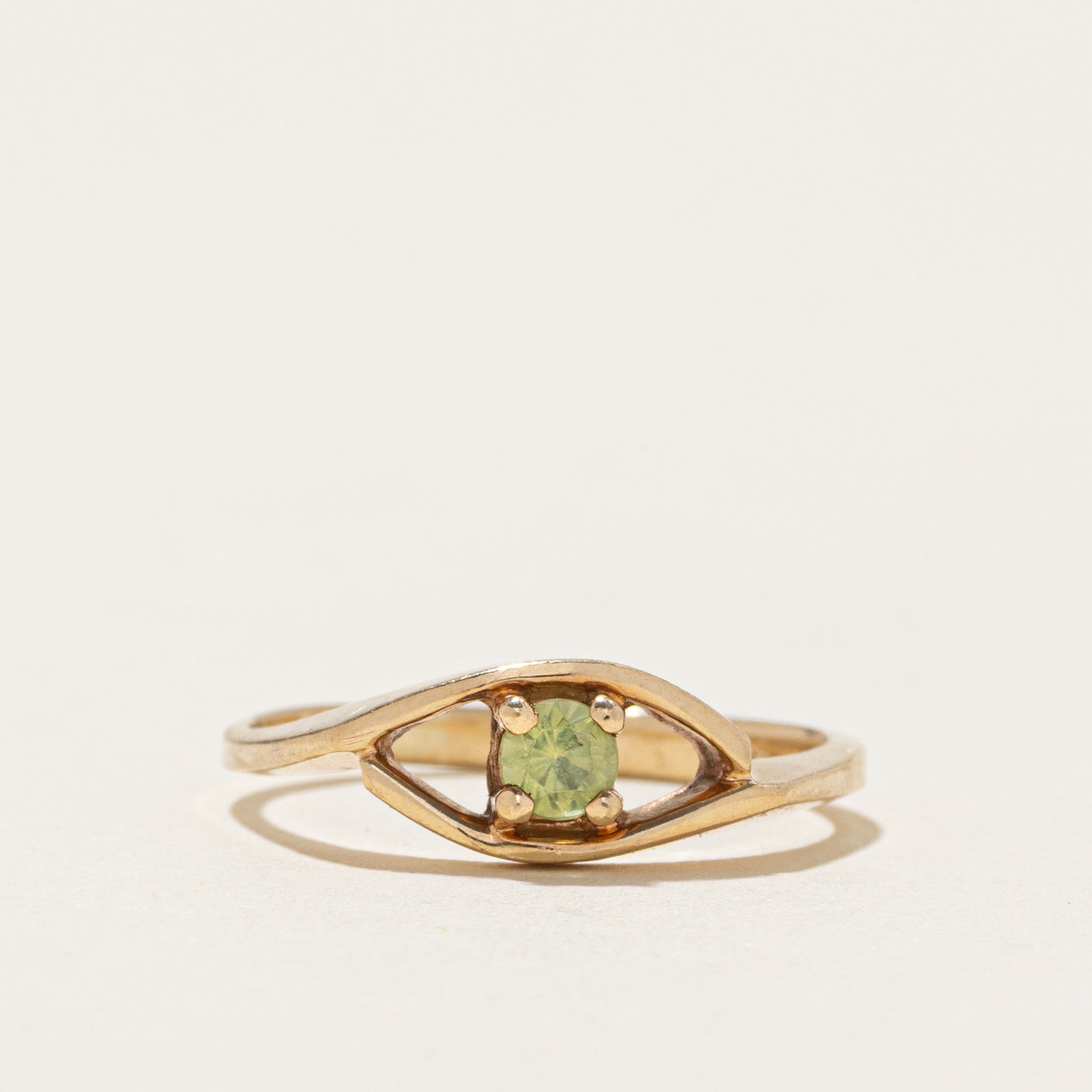 Peridot Open Shank Ring | SZ 4
