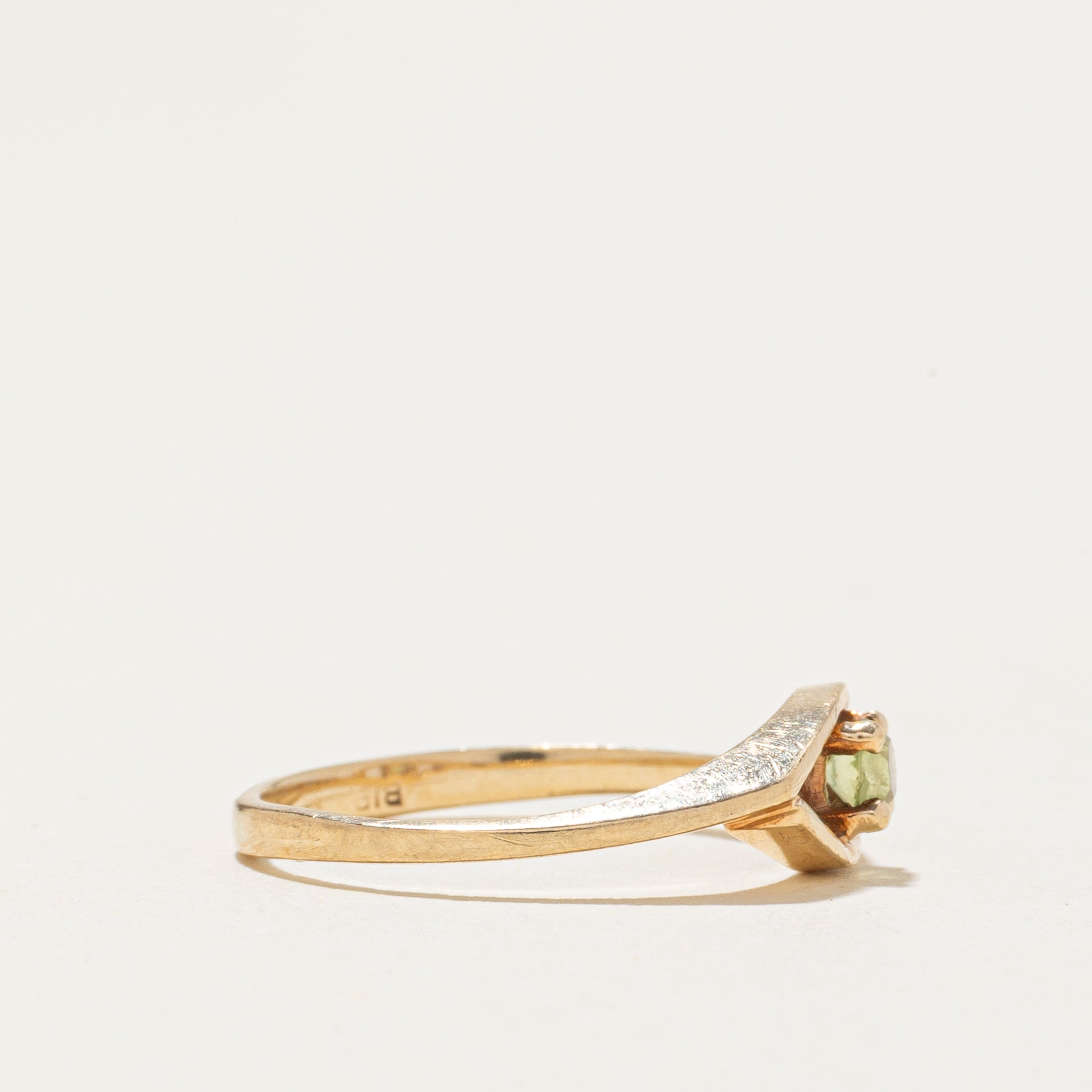 Peridot Open Shank Ring | SZ 4