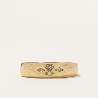 10k Four Stone Diamond Ring | SZ 9.5