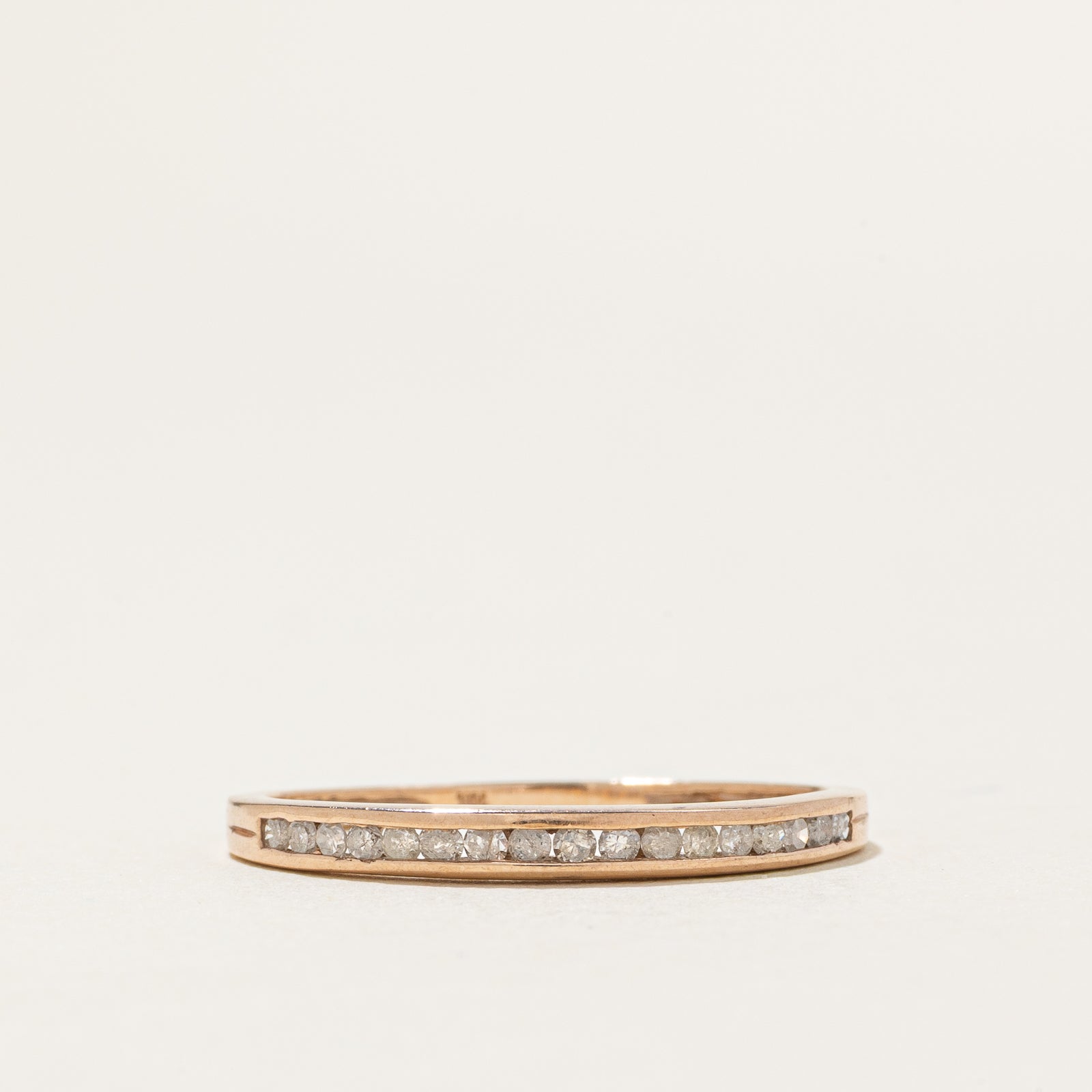 Semi Eternity Channel Set Diamond Band | SZ 7.25
