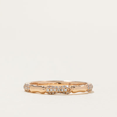 Diamond Cluster Segmented Band | 2.3mm | SZ 7