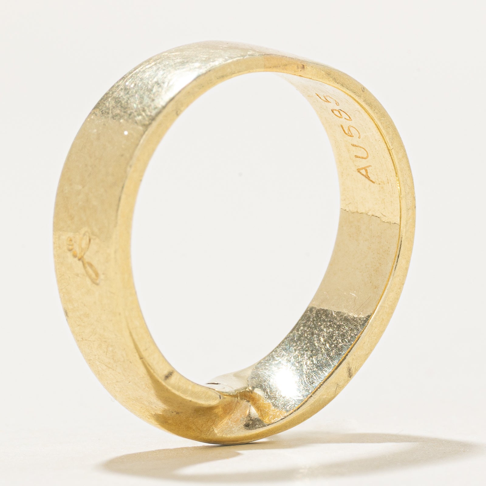 14k Diamond Twisted Band | 4.75mm | SZ 6