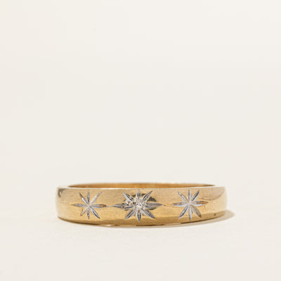 10k Star Set Diamond 