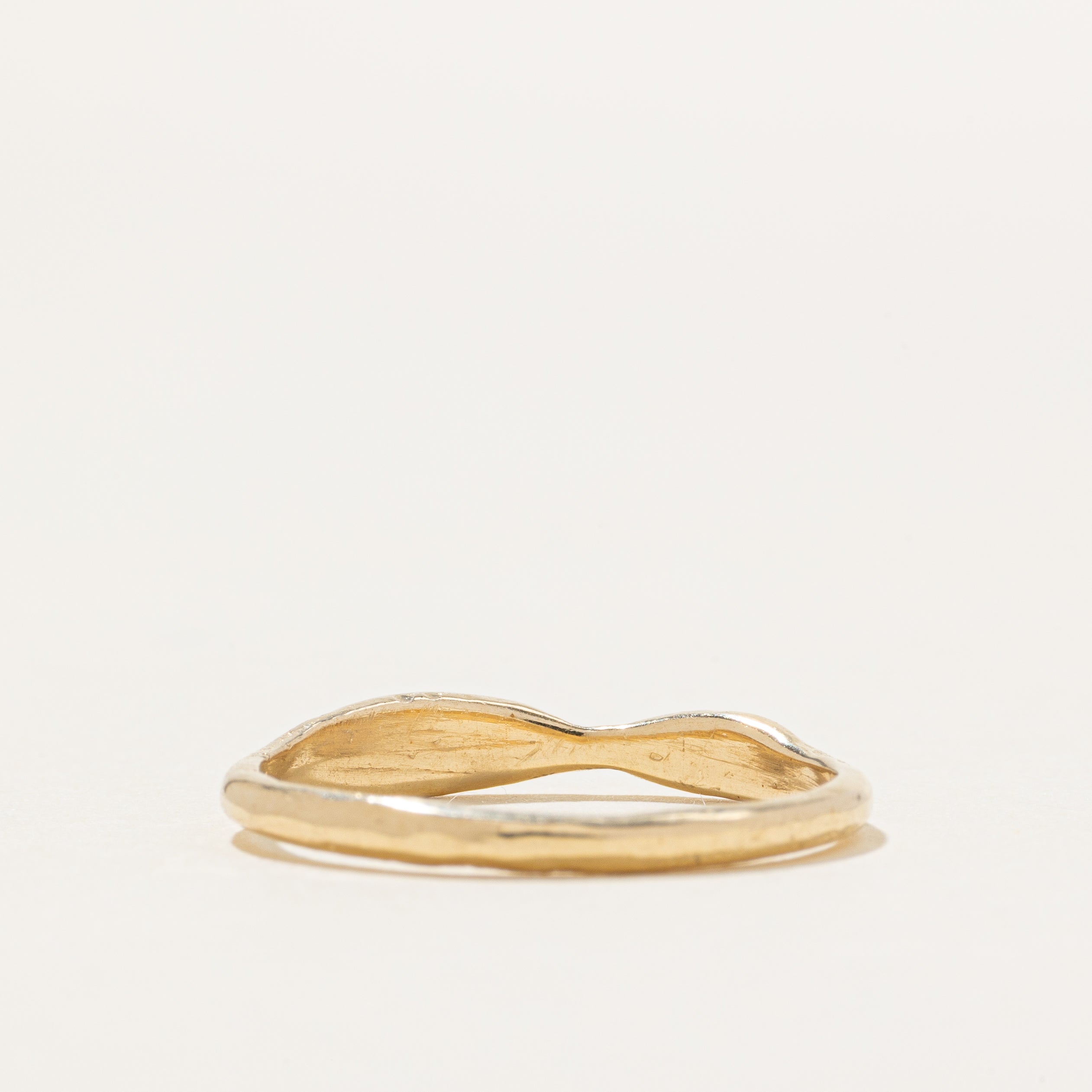 Bague marquise sertie de diamants | Taille 7,5