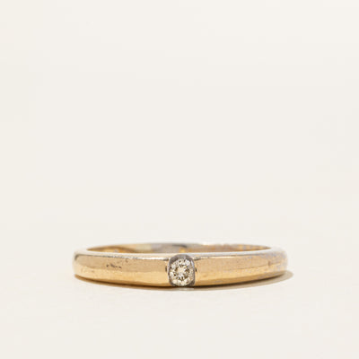10k Tension Set Diamond Ring | SZ 8.5