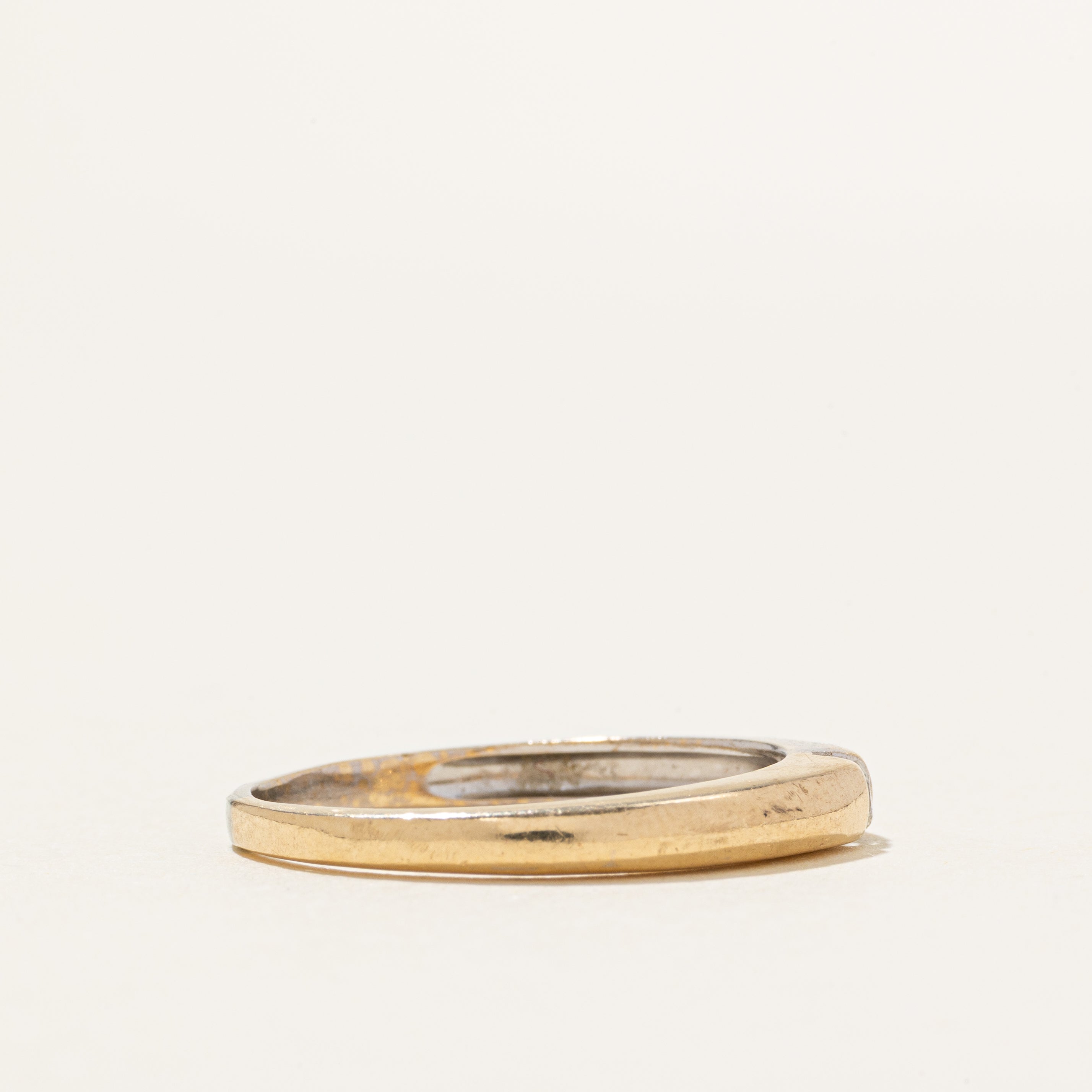 10k Tension Set Diamond Ring | SZ 8.5