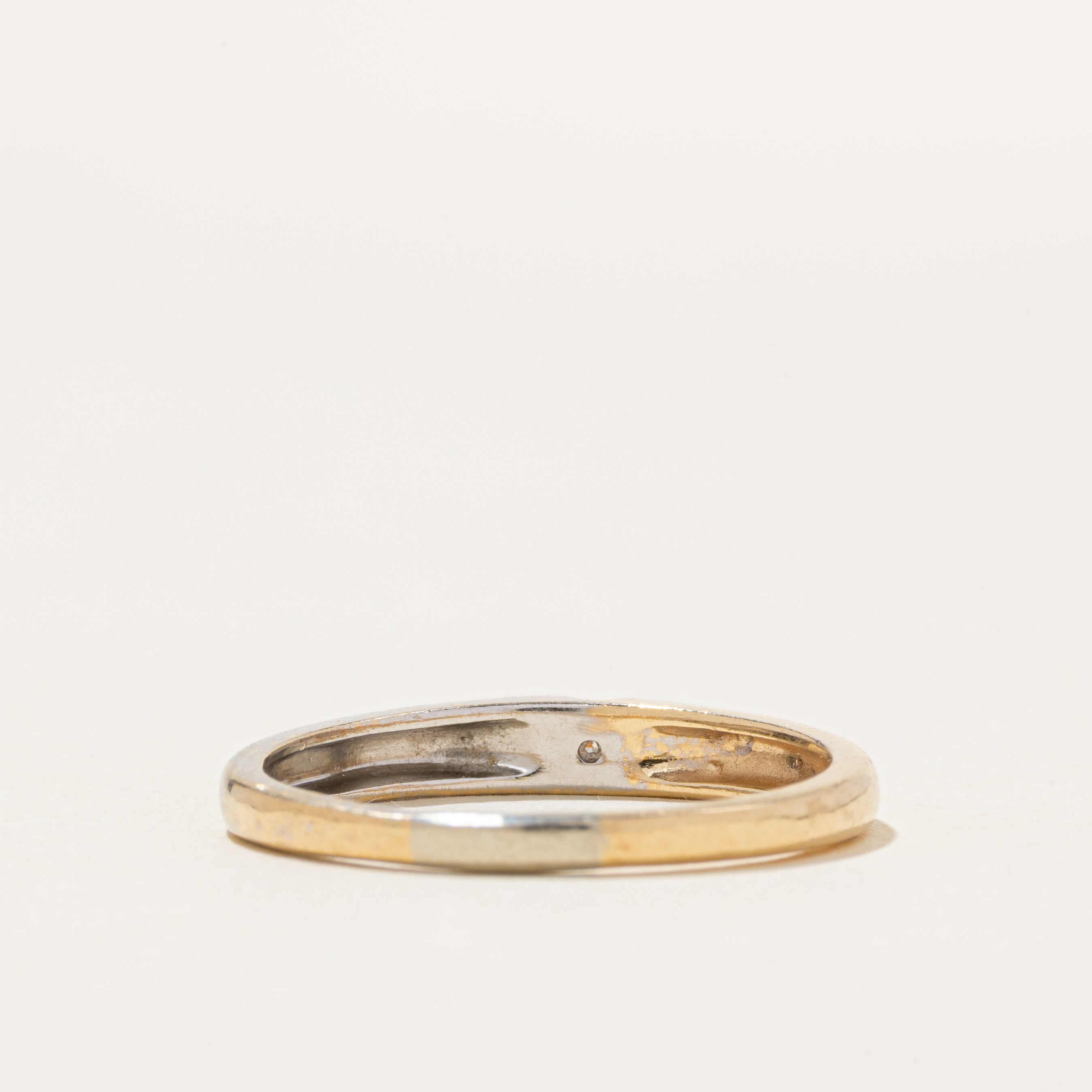 10k Tension Set Diamond Ring | SZ 8.5
